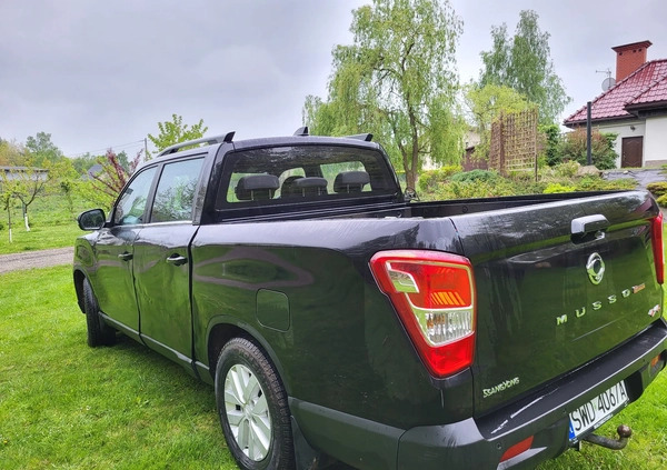 SsangYong Musso cena 123000 przebieg: 28000, rok produkcji 2022 z Dziwnów małe 46
